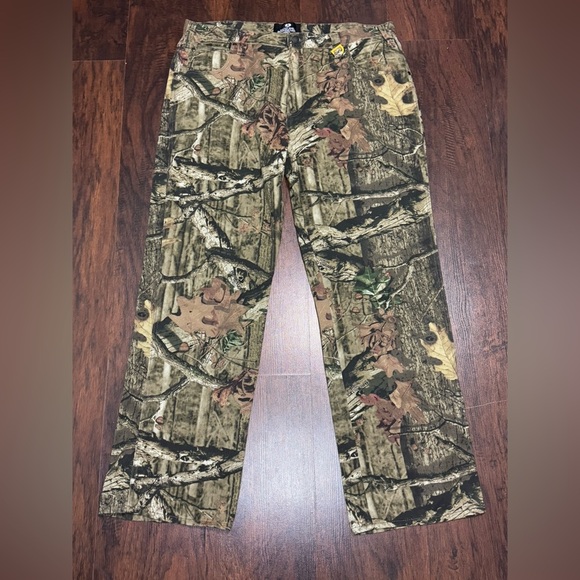 Mossy Oak Break-Up Infinity Camouflage Hunting Pants 38/32 EUC - Picture 1 of 13